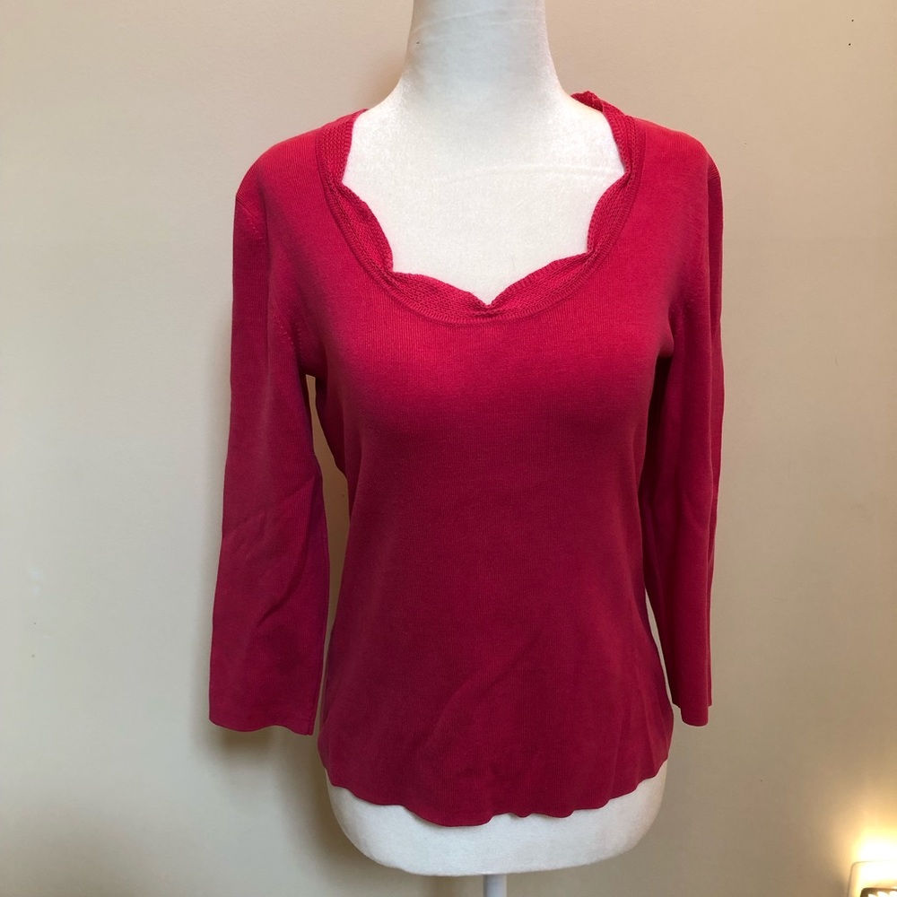 Ann Taylor Red Sweater